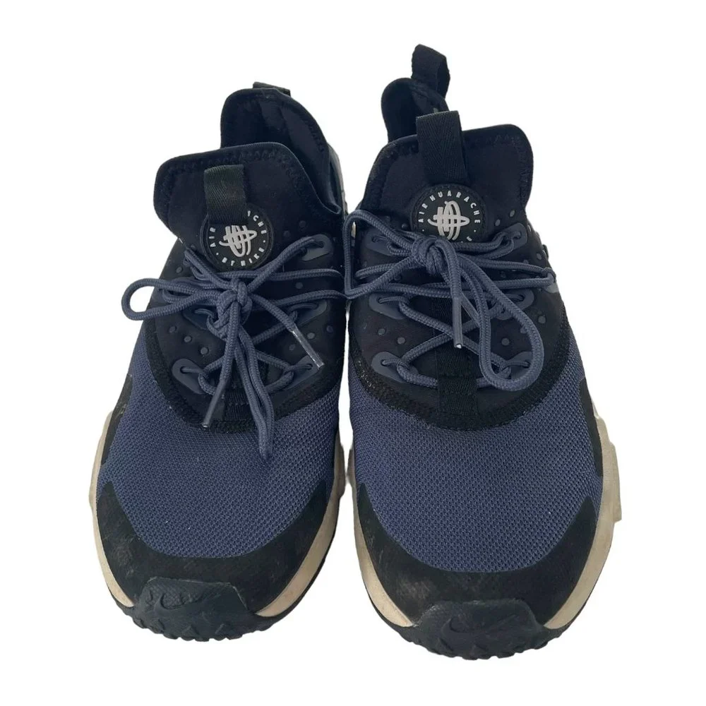 Nike Air Huarache Drift Thunder Blue Sneakers 7 Mens 9 Womens Lace Up Shoes